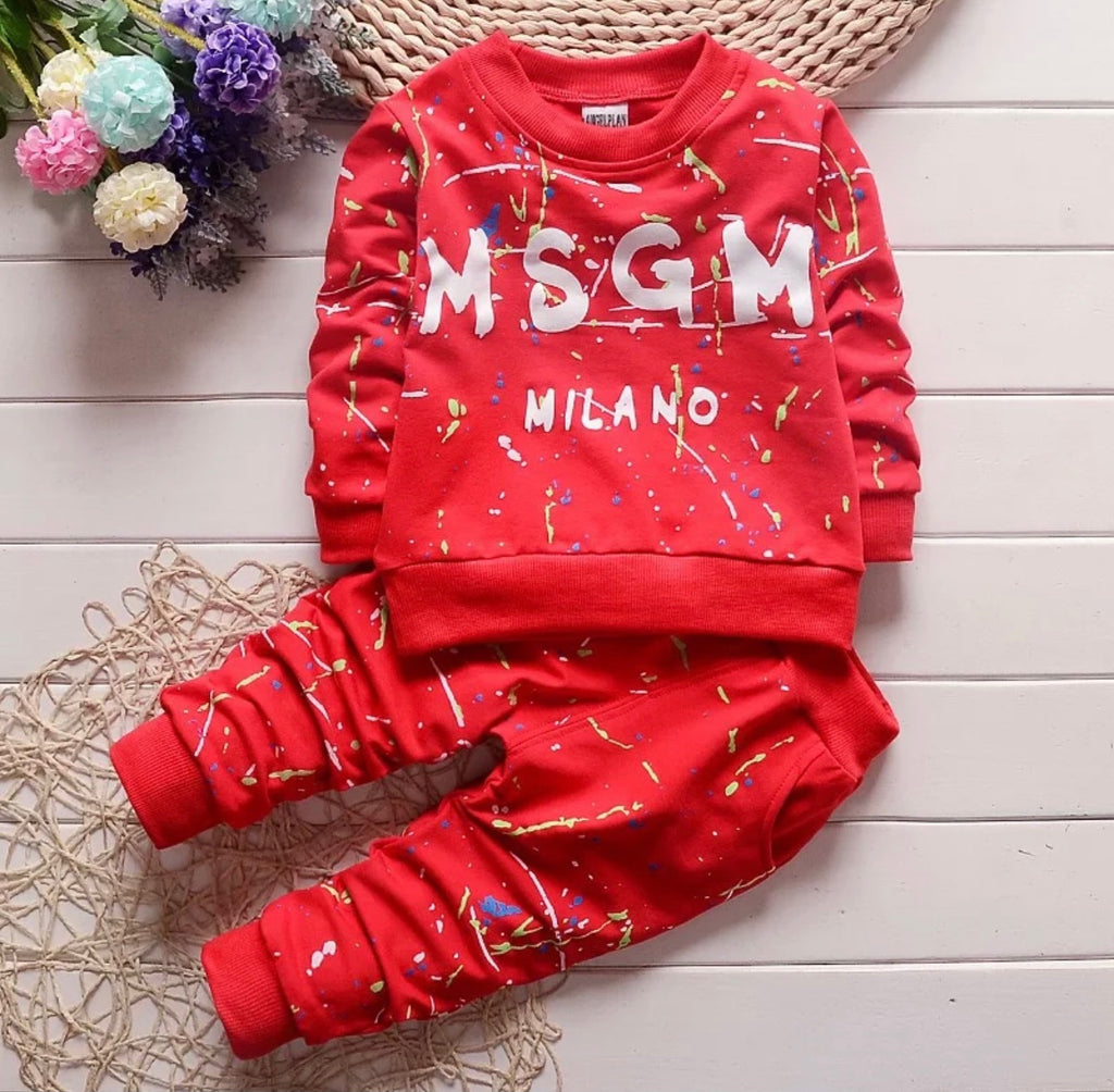 Boys Two Piece Sweatsuit